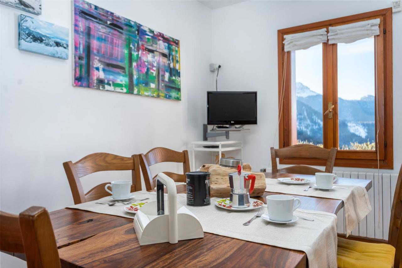 Panoramic House Carnia - Mountain View Apt With Parking And Terraces Villa Ligosullo Exterior foto